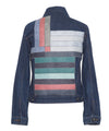 Custom vintage denim jacket - Lee, Levi, Wrangler, Diesel or similar. With wool customisation on back.